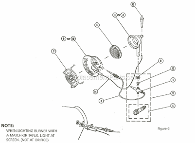 Page A Diagram and Parts List for MH12T  Mr Heater Heater
